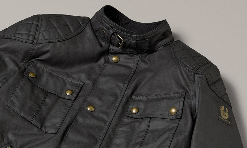Belstaff Brooklands jacket detailing 2